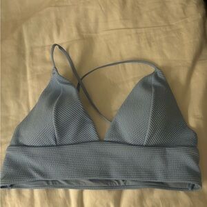 Light Blue Bikini Top